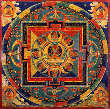 ٷ-Mandala Amitayus Buddha