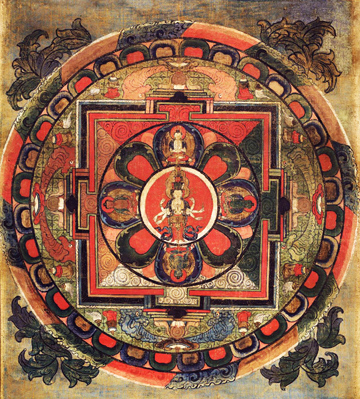ʮһ-Mandala Avalokiteshvara 11 faces